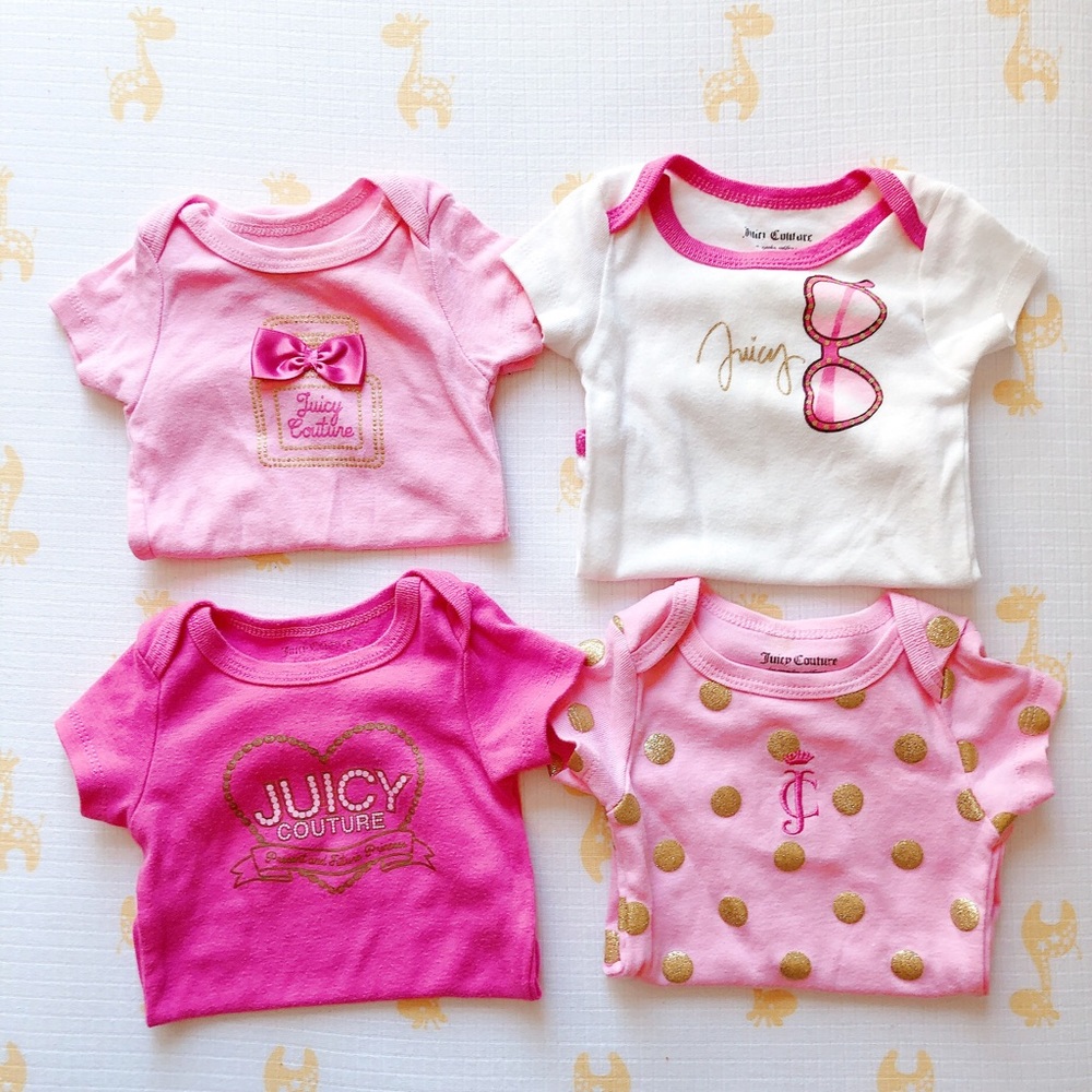 Bundle sale 4 Juicy couture onesie